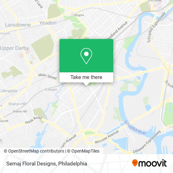 Semaj Floral Designs map