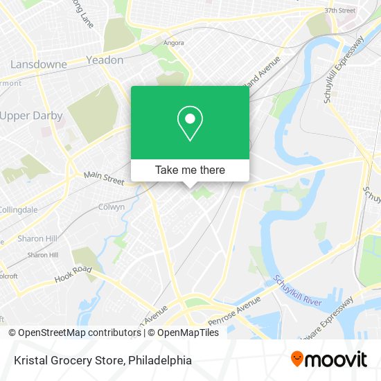 Kristal Grocery Store map