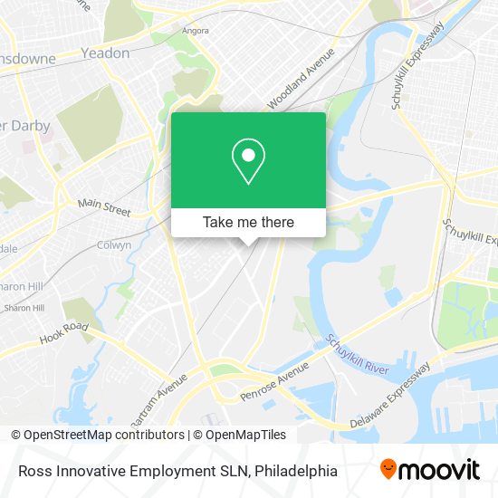 Ross Innovative Employment SLN map