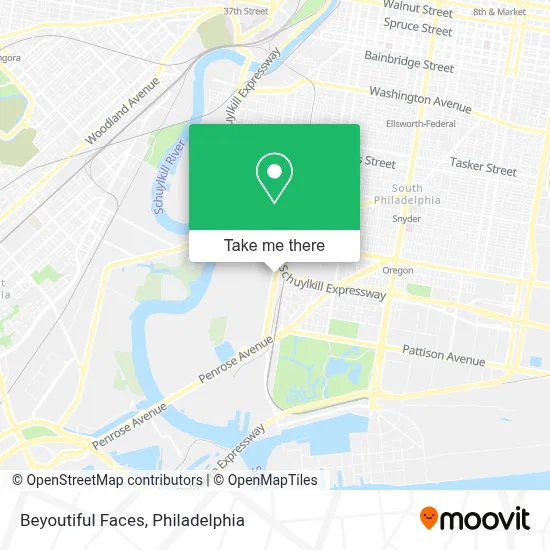 Beyoutiful Faces map