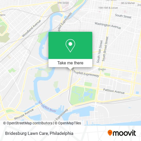 Bridesburg Lawn Care map