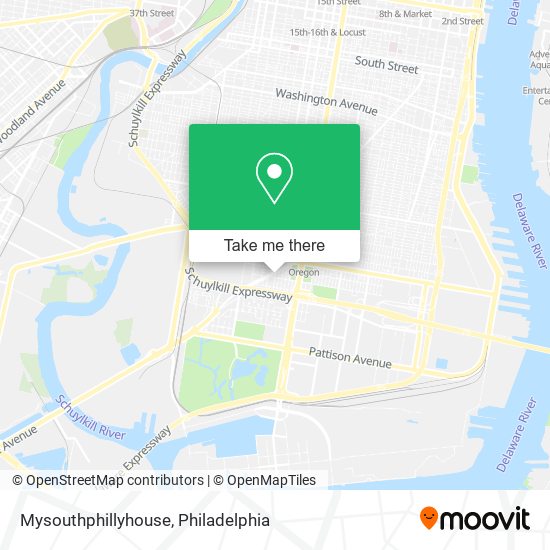 Mapa de Mysouthphillyhouse