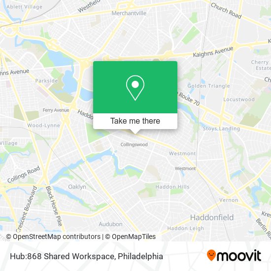 Mapa de Hub:868 Shared Workspace