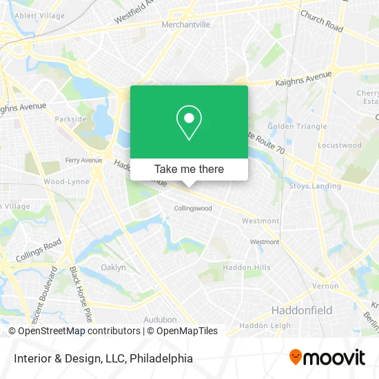 Interior & Design, LLC map