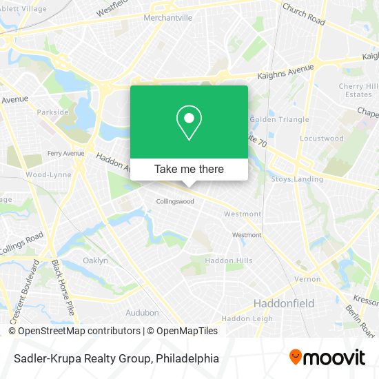 Sadler-Krupa Realty Group map