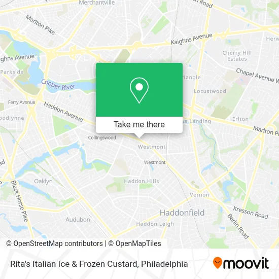 Rita's Italian Ice & Frozen Custard map