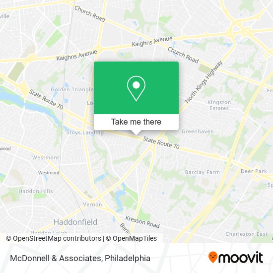 McDonnell & Associates map
