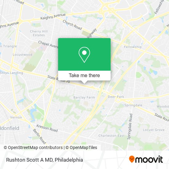 Mapa de Rushton Scott A MD