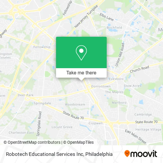 Robotech Educational Services Inc map