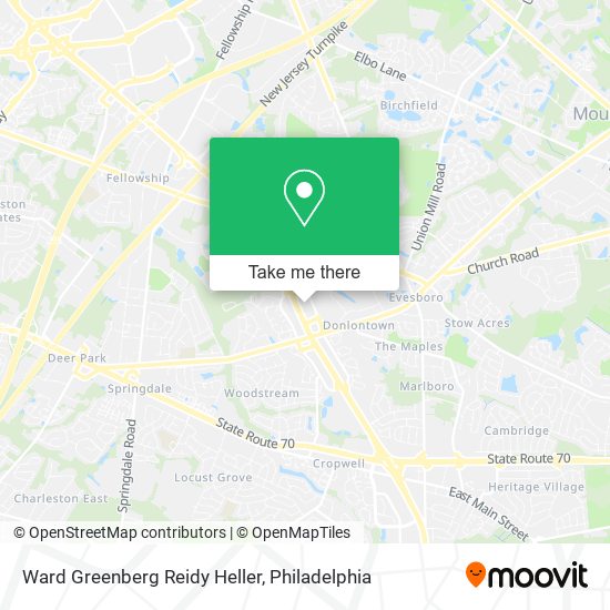 Ward Greenberg Reidy Heller map