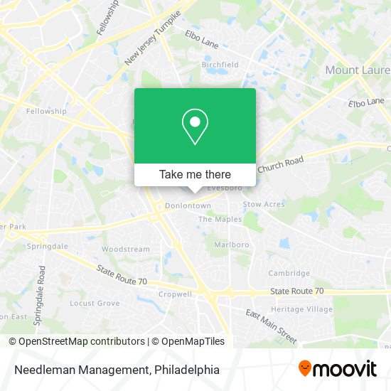 Needleman Management map