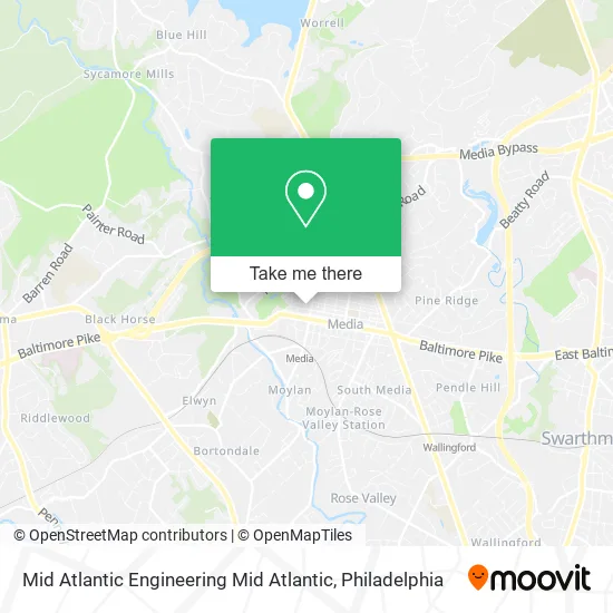 Mid Atlantic Engineering Mid Atlantic map