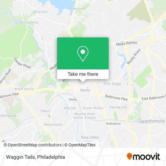 Waggin Tails map