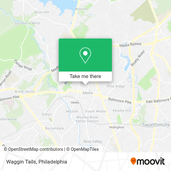 Waggin Tails map