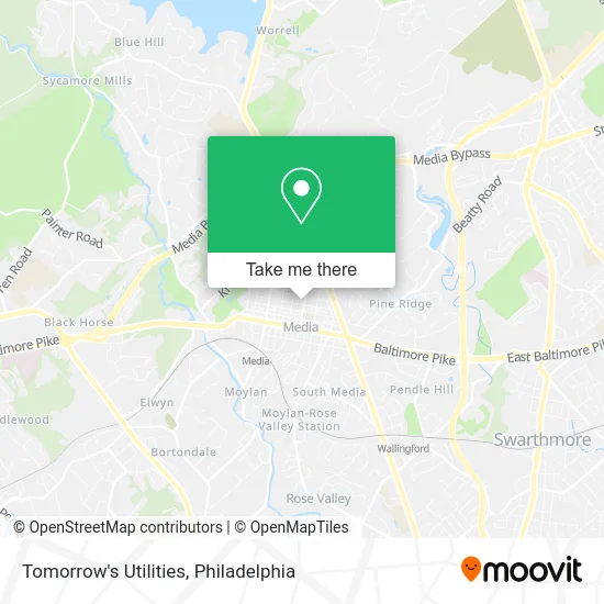 Tomorrow's Utilities map