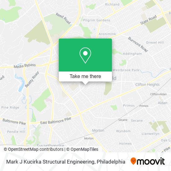 Mapa de Mark J Kucirka Structural Engineering