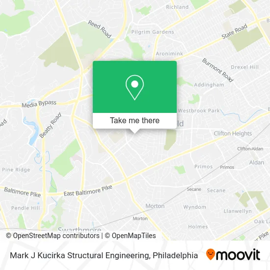 Mark J Kucirka Structural Engineering map