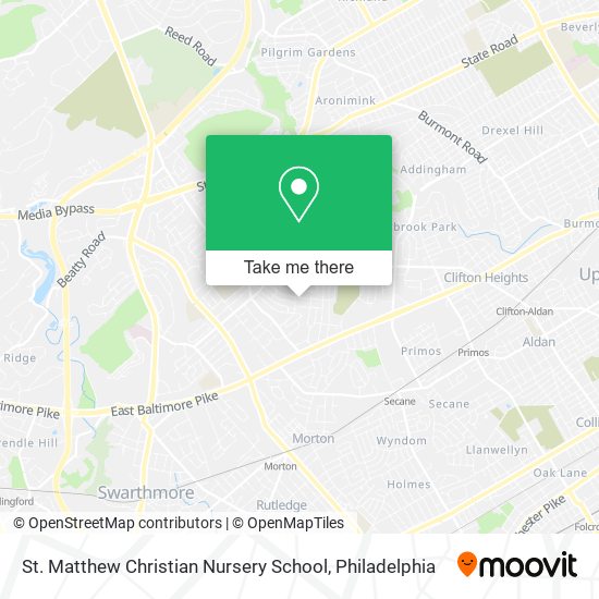 St. Matthew Christian Nursery School map