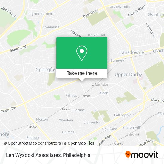 Len Wysocki Associates map