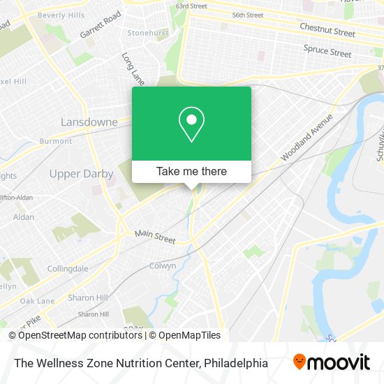 Mapa de The Wellness Zone Nutrition Center