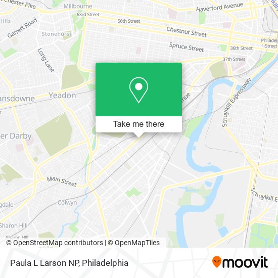 Mapa de Paula L Larson NP