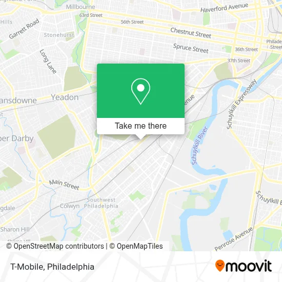 T-Mobile map