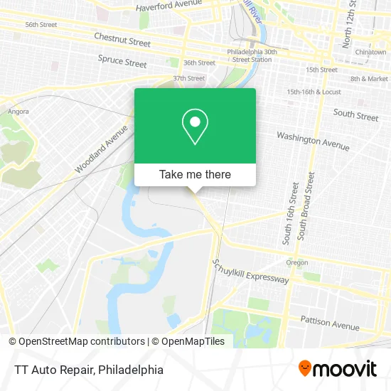 TT Auto Repair map