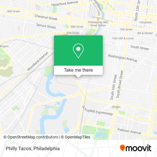 Philly Tacos map