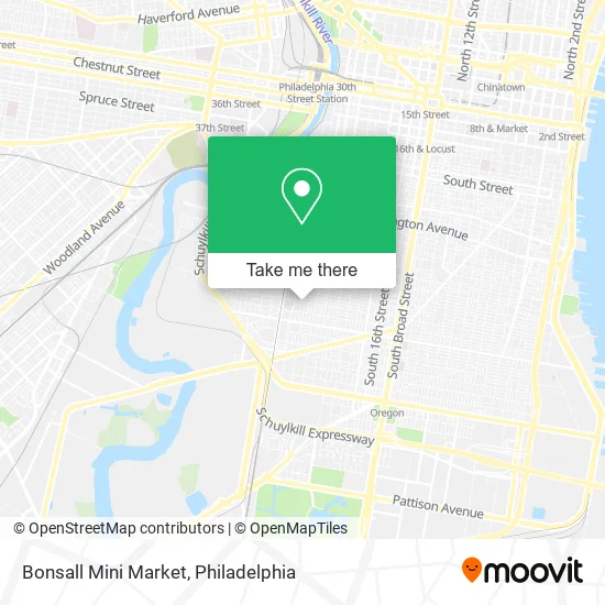 Bonsall Mini Market map