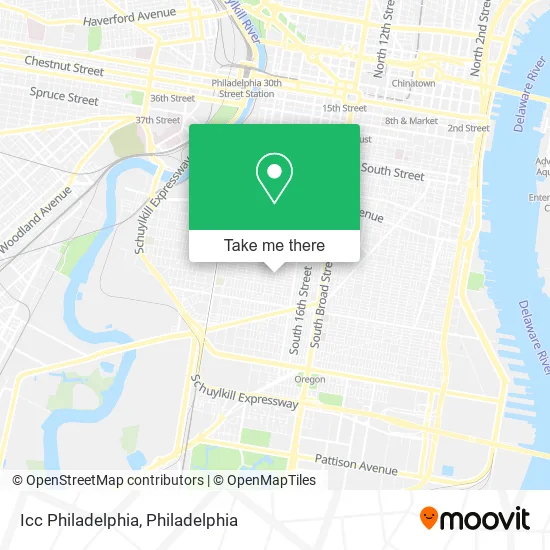 Icc Philadelphia map
