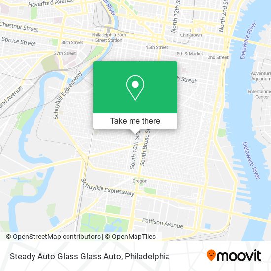 Steady Auto Glass Glass Auto map