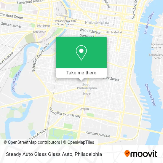Steady Auto Glass Glass Auto map