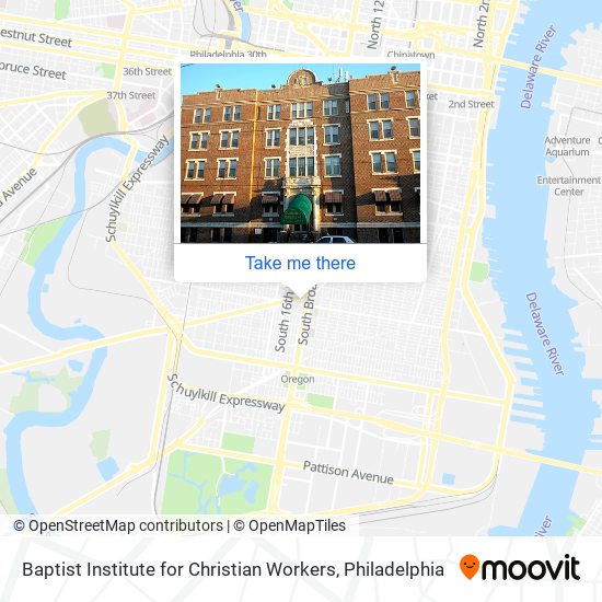 Mapa de Baptist Institute for Christian Workers