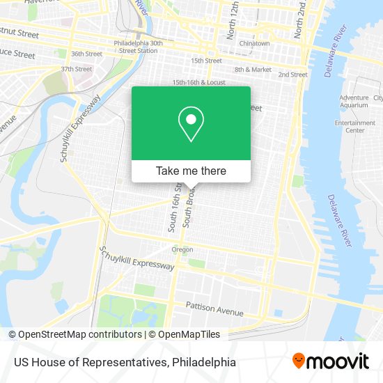 Mapa de US House of Representatives