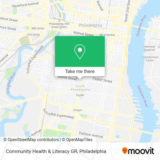 Community Health & Literacy GR map