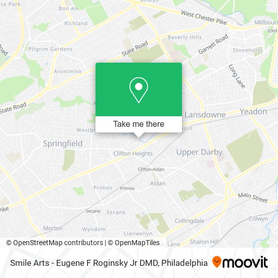 Smile Arts - Eugene F Roginsky Jr DMD map