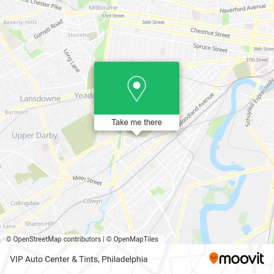 VIP Auto Center & Tints map