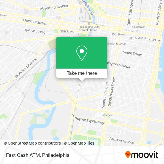 Fast Cash ATM map