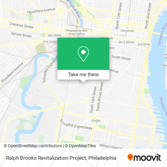 Ralph Brooks Revitalization Project map