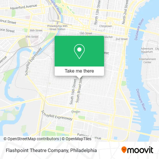 Flashpoint Theatre Company map