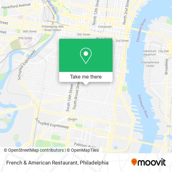 French & American Restaurant map