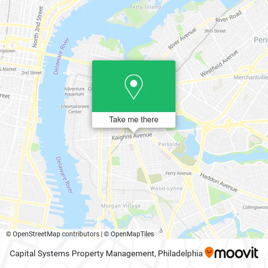 Capital Systems Property Management map