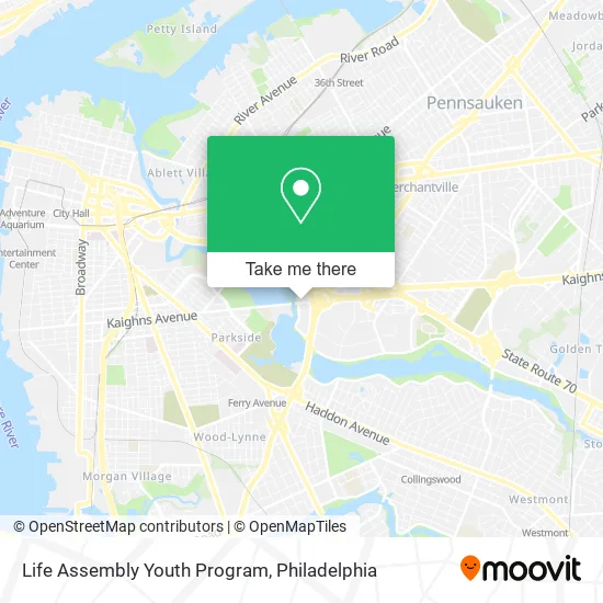 Life Assembly Youth Program map