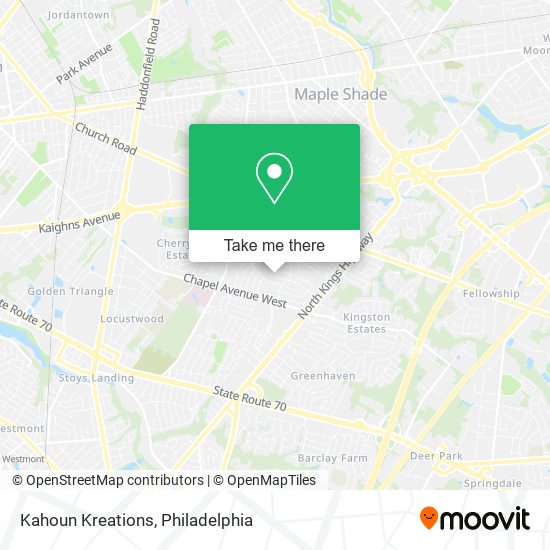 Kahoun Kreations map
