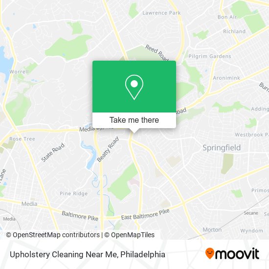 Upholstery Cleaning Near Me map