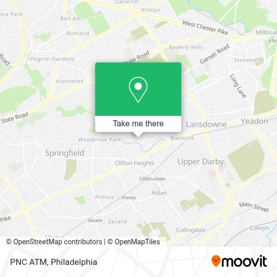 PNC ATM map