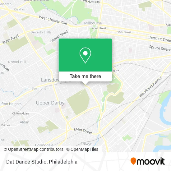 Dat Dance Studio map