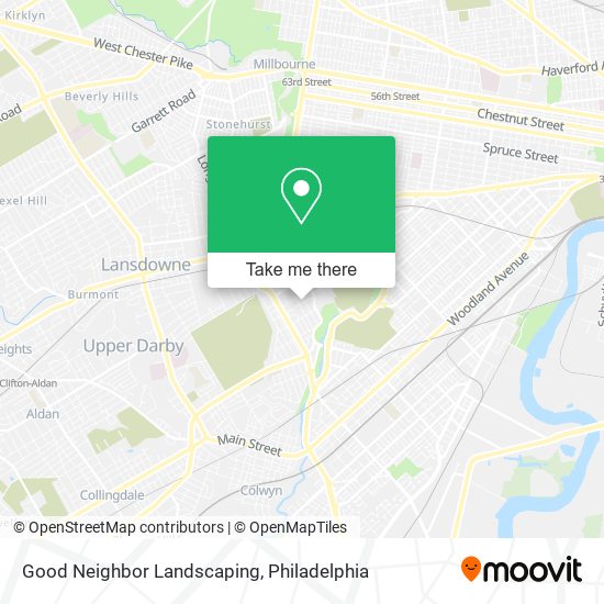 Good Neighbor Landscaping map