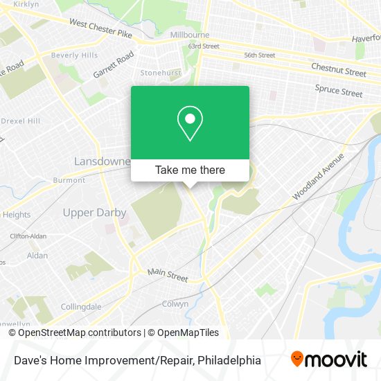 Dave's Home Improvement/Repair map