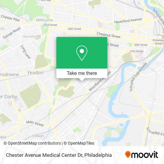 Mapa de Chester Avenue Medical Center Dr